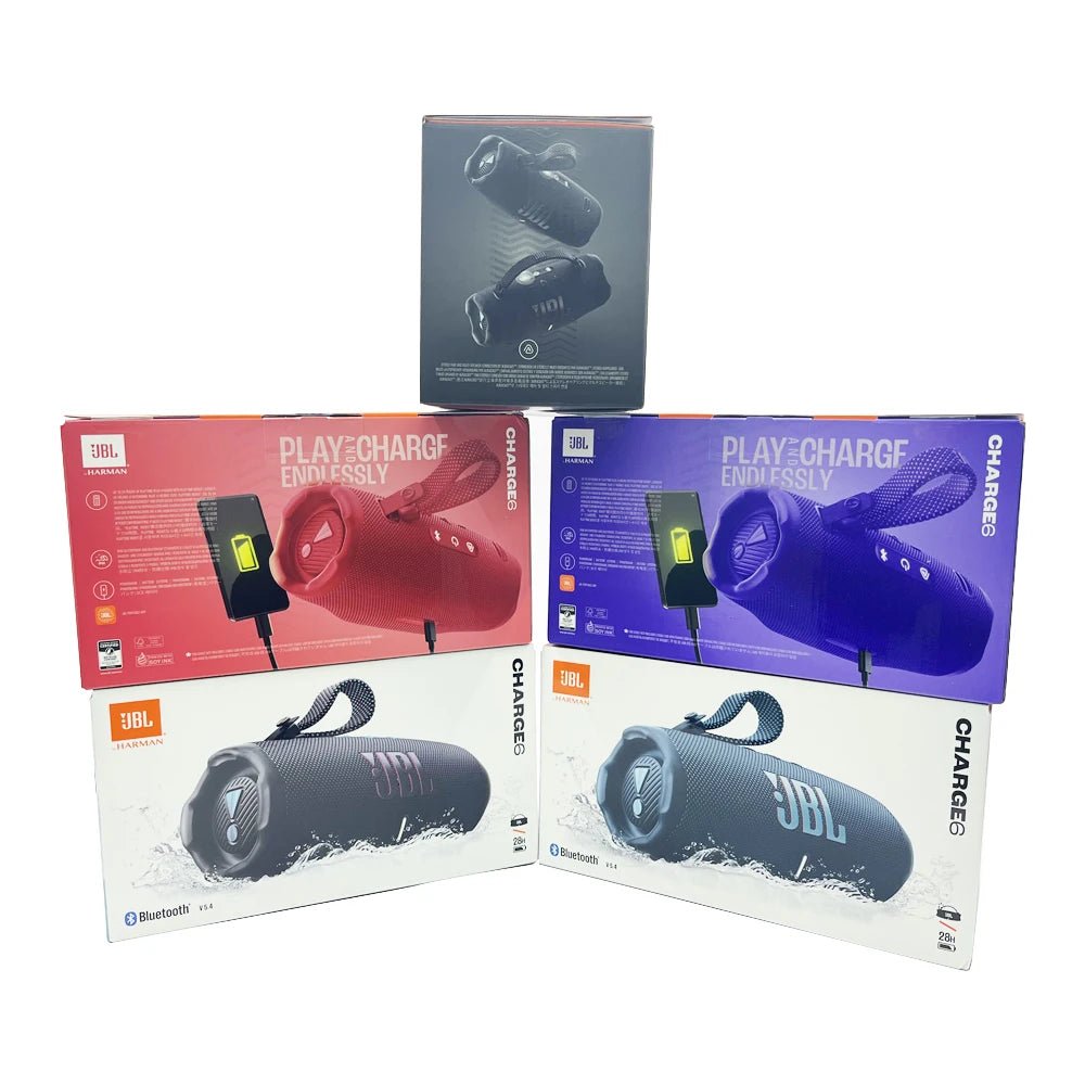 New JBL CHARGE6 Speaker – High Sound Quality, Waterproof Outdoor Wireless Portable Bluetooth Speaker - ZAMAR AUDIO SOLUTIONS