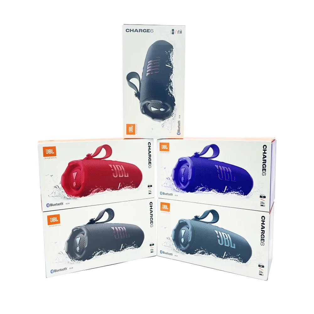 New JBL CHARGE6 Speaker – High Sound Quality, Waterproof Outdoor Wireless Portable Bluetooth Speaker - ZAMAR AUDIO SOLUTIONS