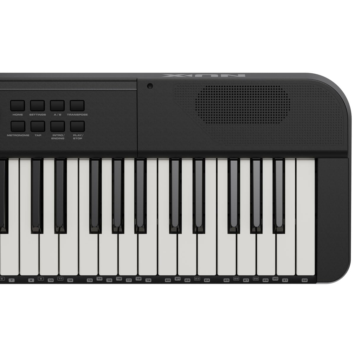 NUX NEK-100 portable keyboard Kenya control panel with 500 sounds, styles, and Live Music mode