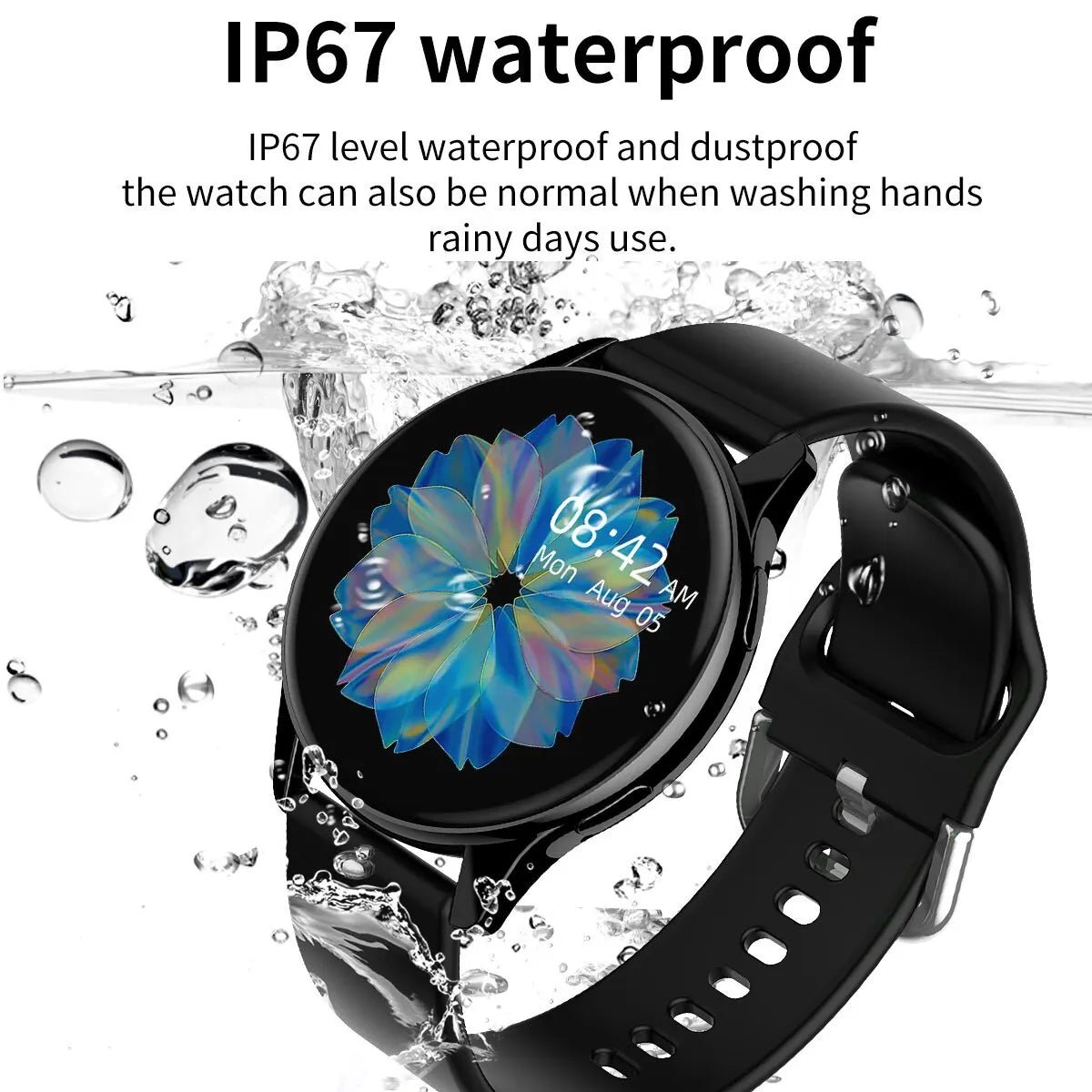 Ola Esporte Newest Smart Watch 2024 – Full Round Smartwatch with Bluetooth Call, Fitness Tracking, Heart Rate Monitor, DIY Faces, and GPS for iOS & Android - ZAMAR AUDIO SOLUTIONS