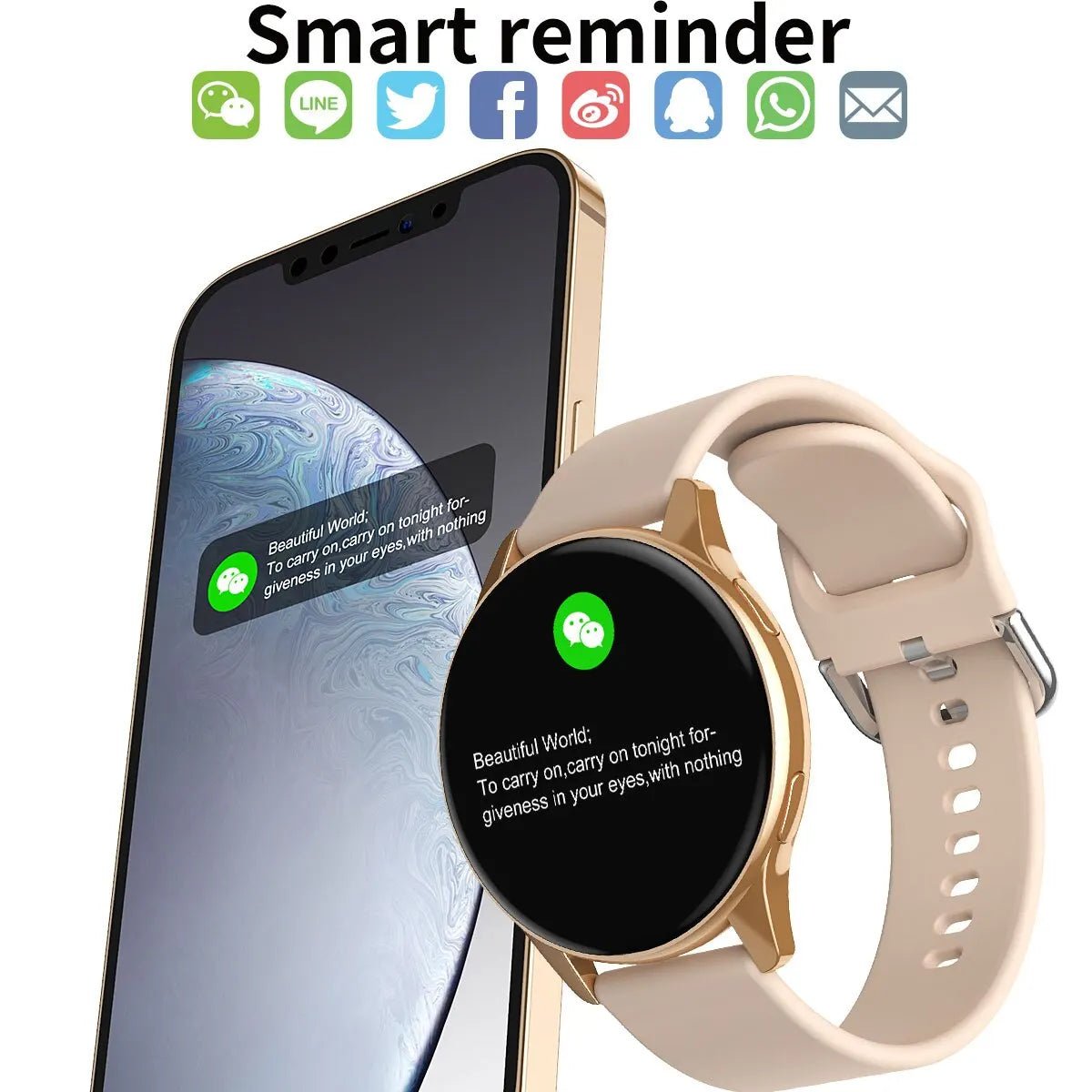 Ola Esporte Newest Smart Watch 2024 – Full Round Smartwatch with Bluetooth Call, Fitness Tracking, Heart Rate Monitor, DIY Faces, and GPS for iOS & Android - ZAMAR AUDIO SOLUTIONS