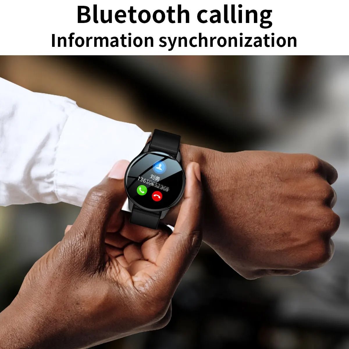 Ola Esporte Newest Smart Watch 2024 – Full Round Smartwatch with Bluetooth Call, Fitness Tracking, Heart Rate Monitor, DIY Faces, and GPS for iOS & Android - ZAMAR AUDIO SOLUTIONS