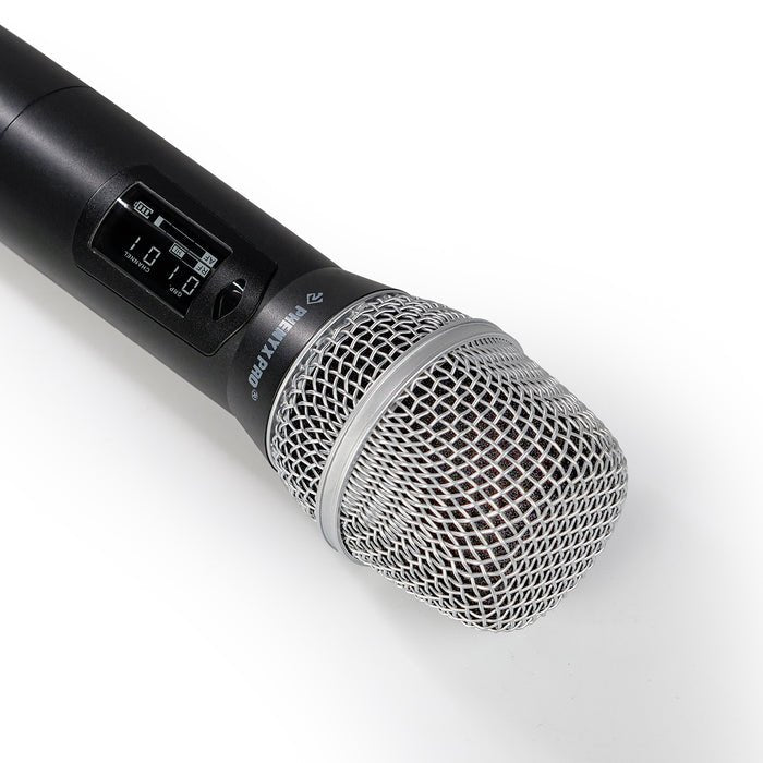 Phenyx Pro PTU-2U-2H Dual Handheld UHF Wireless Microphone System - ZAMAR AUDIO SOLUTIONS