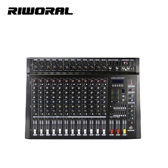 PMX1208D 12 - Channel Professional Powered Mixer – High - Performance Audio Console with Metal Construction - ZAMAR AUDIO SOLUTIONS