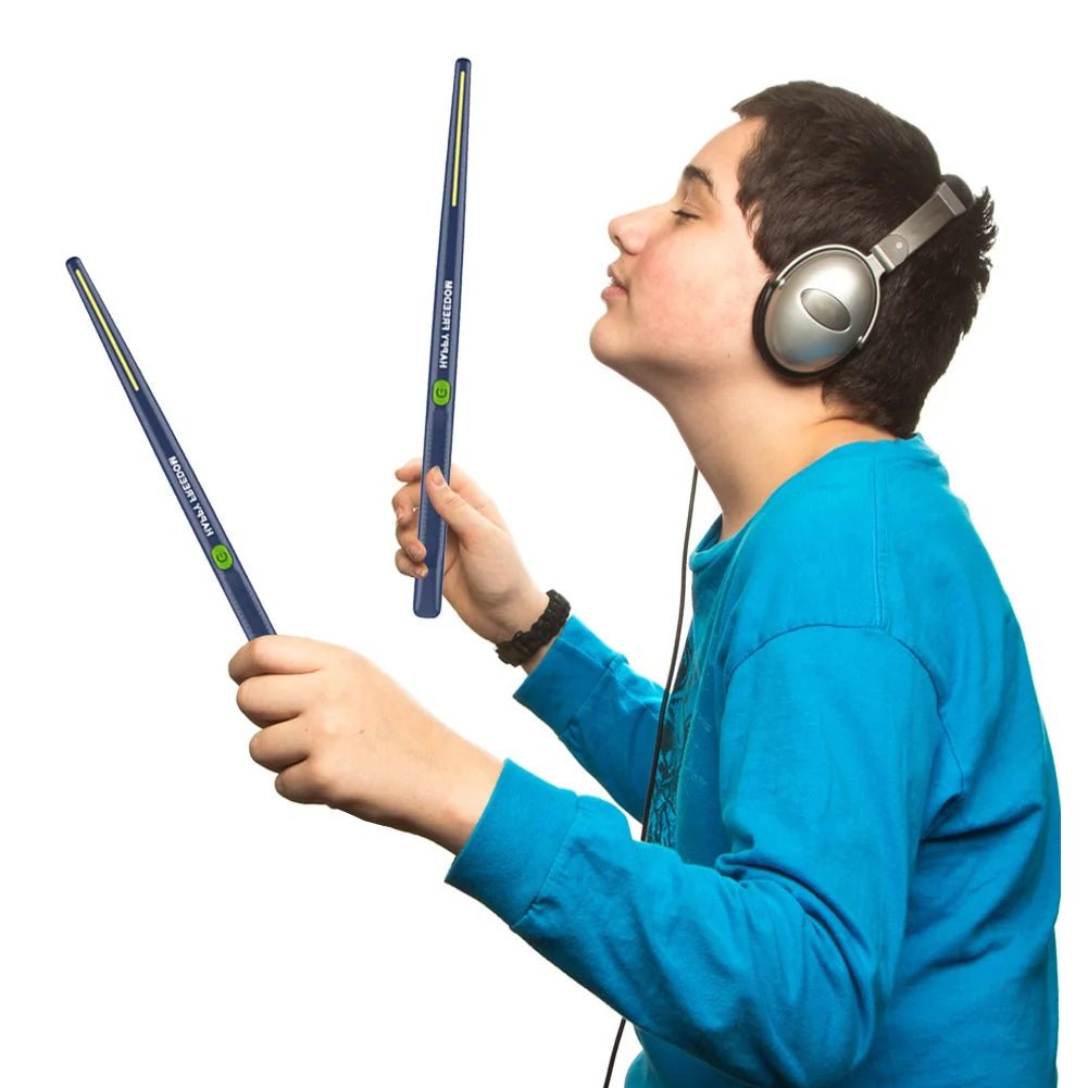 Professional Virtual Reality Drum Kit – Electronic Air Drum Drumsticks and Pedals for Beginners, Children, and Adults - ZAMAR AUDIO SOLUTIONS