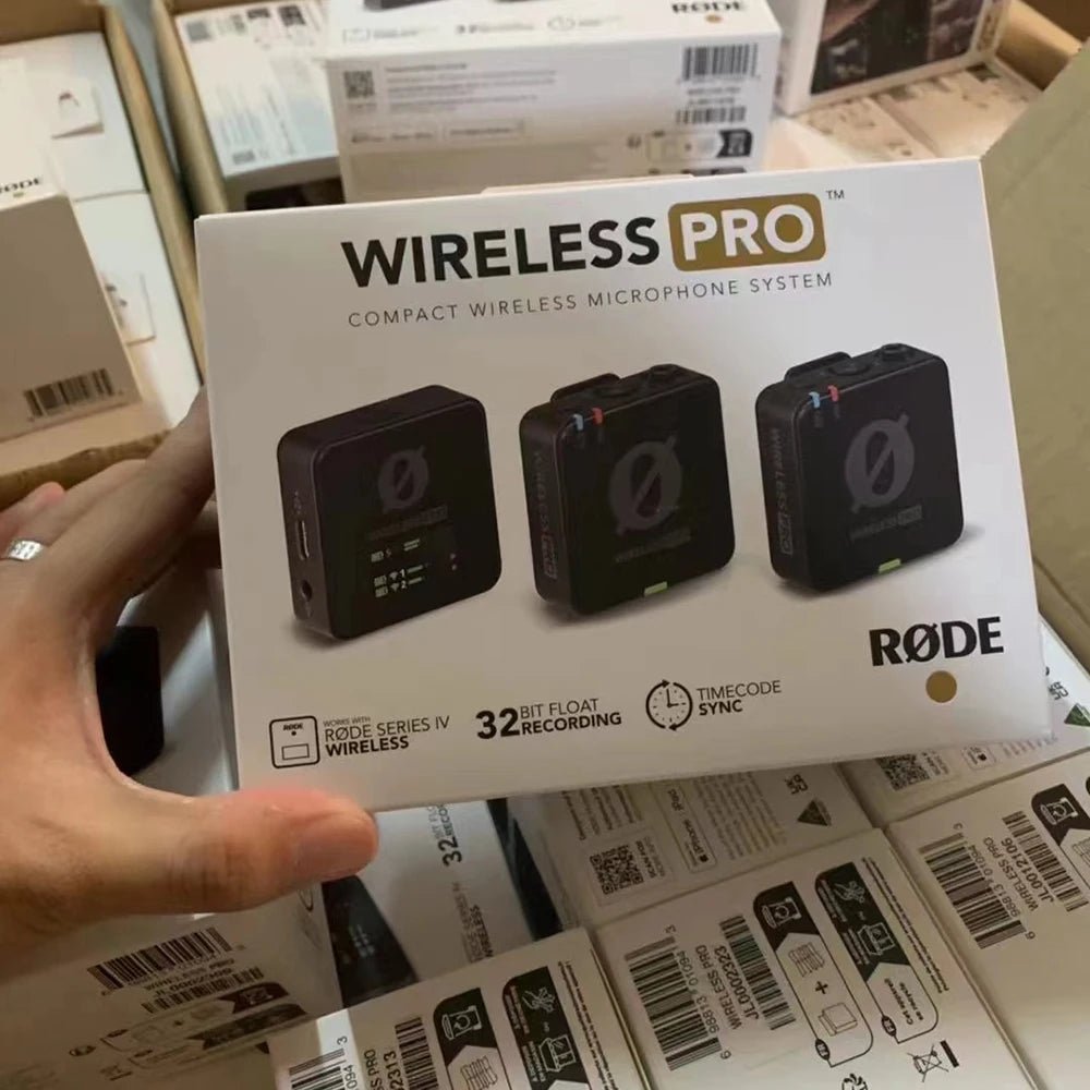 Rode Wireless PRO / GO II GO2 / RODECaster Pro II Wireless Lavalier Mic Microphone System – Broadcast - Quality Audio for Android, iPhone, and Cameras - ZAMAR AUDIO SOLUTIONS