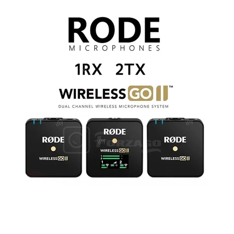 Rode Wireless PRO / GO II GO2 / RODECaster Pro II Wireless Lavalier Mic Microphone System – Broadcast - Quality Audio for Android, iPhone, and Cameras - ZAMAR AUDIO SOLUTIONS