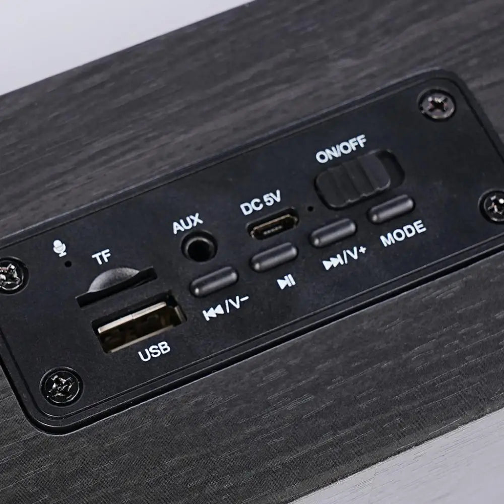 S2 Wooden Bluetooth Speaker – Guitar Amplifier, Amp, Plug - In Card, U - Disk, Radio Audio for Home and Car - ZAMAR AUDIO SOLUTIONS