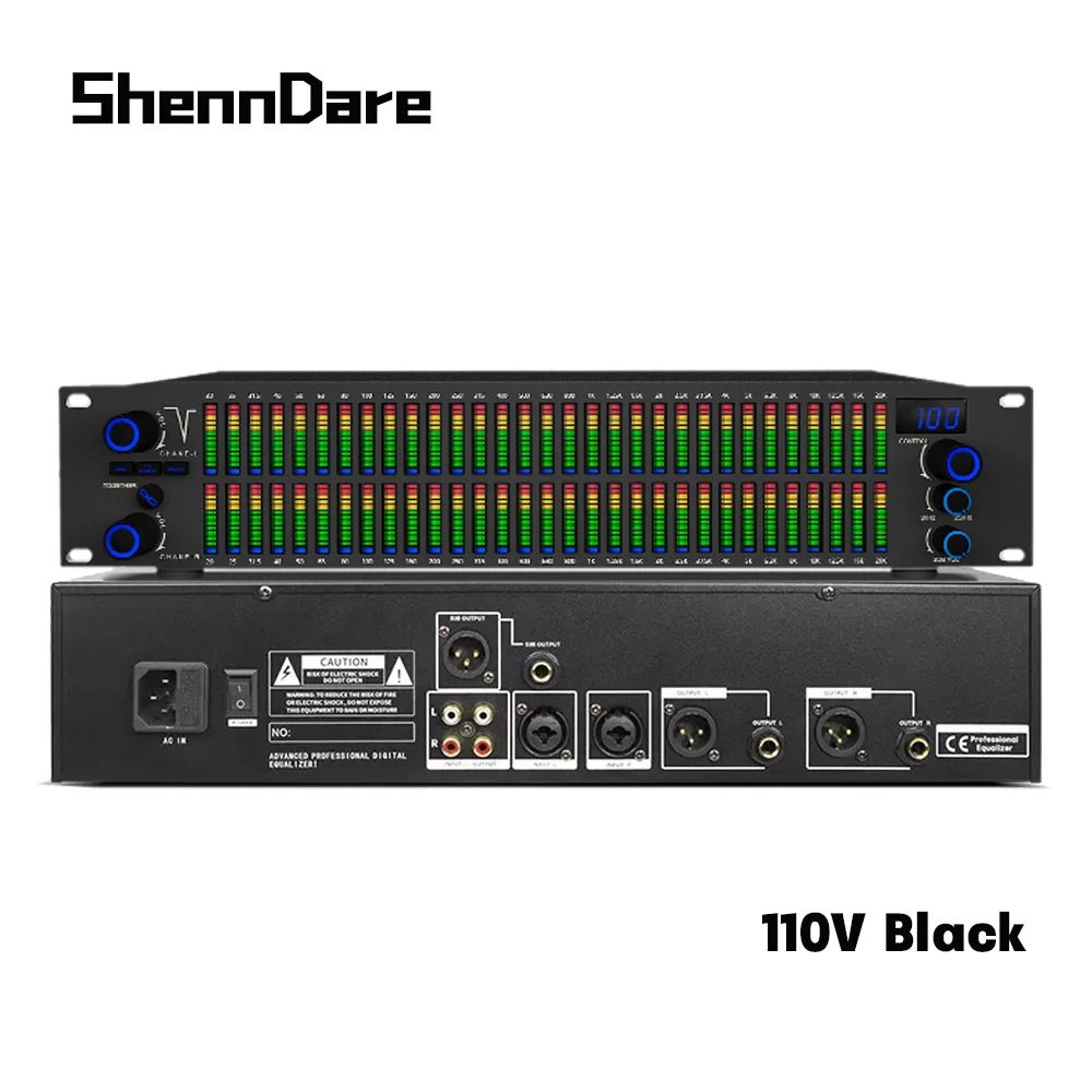 ShennDare AC3 Antenna Amplifier & Active Antenna Combiner – Wireless In - Ear Monitor System 450 - 960MHz ShennDare EQ312 Digital Equalizer – 31 Bands Graphic Equalizer Professional Audio Processor for Stage, Concert, DJ, KTV - ZAMAR AUDIO SOLUTIONS