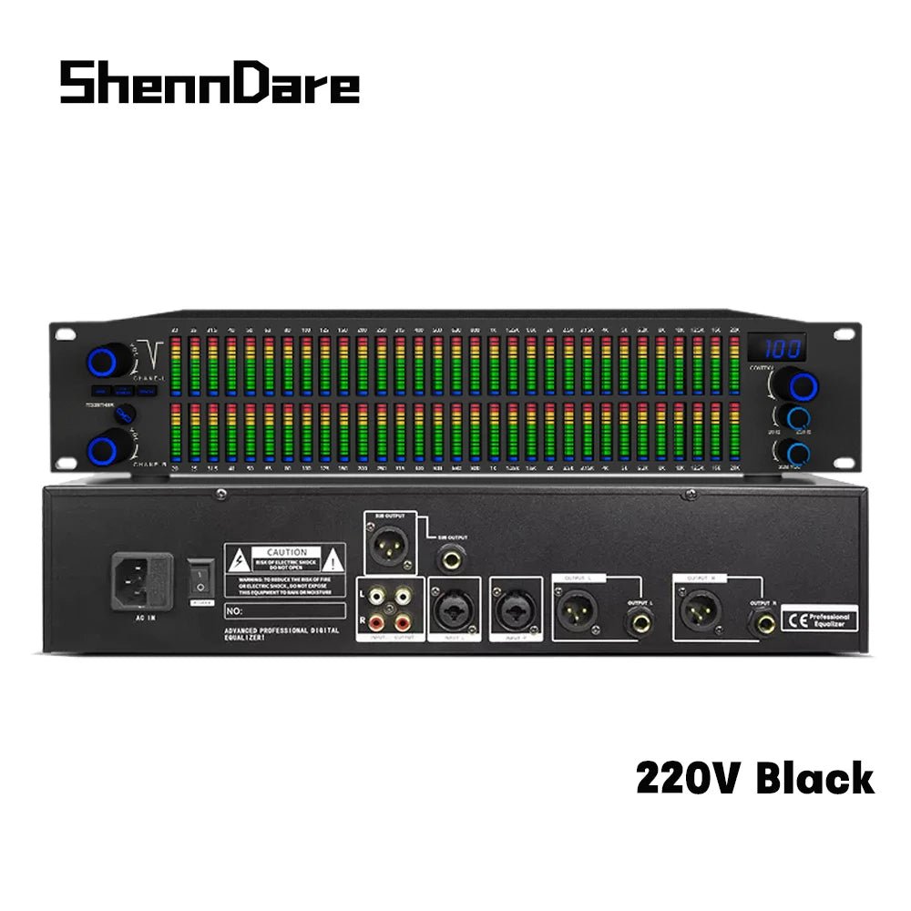 ShennDare AC3 Antenna Amplifier & Active Antenna Combiner – Wireless In - Ear Monitor System 450 - 960MHz ShennDare EQ312 Digital Equalizer – 31 Bands Graphic Equalizer Professional Audio Processor for Stage, Concert, DJ, KTV - ZAMAR AUDIO SOLUTIONS