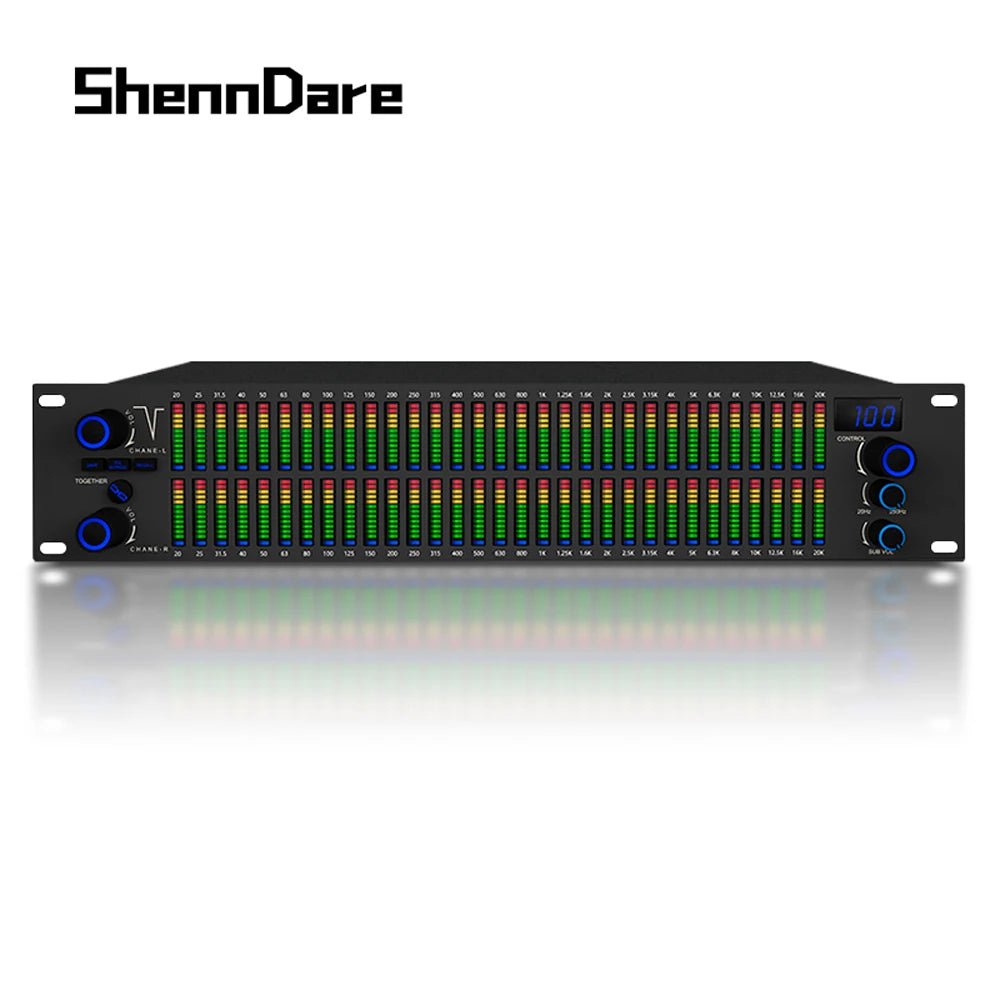 ShennDare AC3 Antenna Amplifier & Active Antenna Combiner – Wireless In - Ear Monitor System 450 - 960MHz ShennDare EQ312 Digital Equalizer – 31 Bands Graphic Equalizer Professional Audio Processor for Stage, Concert, DJ, KTV - ZAMAR AUDIO SOLUTIONS