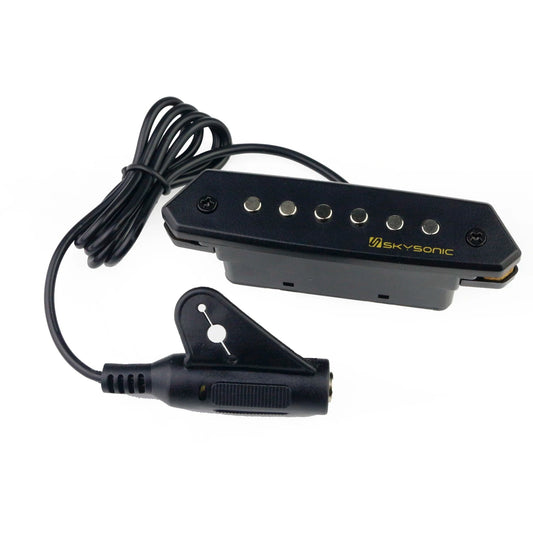 Skysonic A - 710 Humbucker Sound Hole Pickup – Tone Balanced Warmth, Dual Pickup System for Classic & Folk Guitars - ZAMAR AUDIO SOLUTIONS