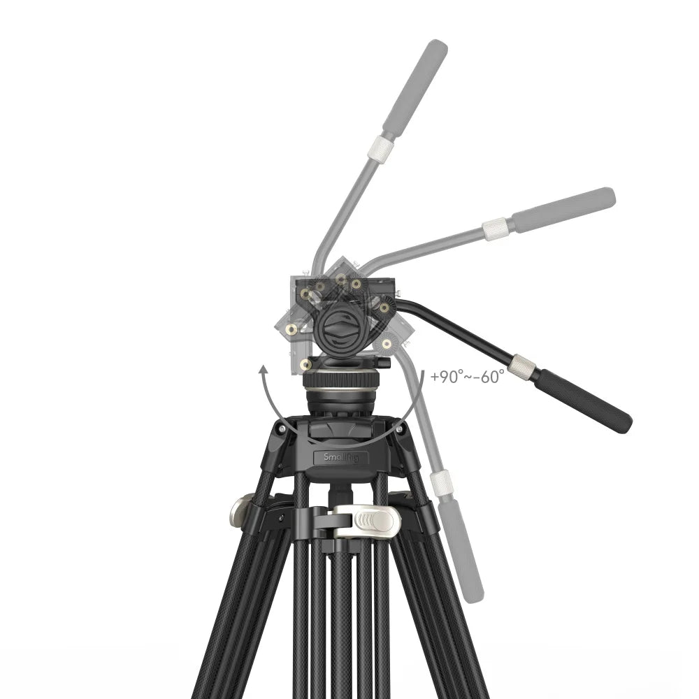 SmallRig Carbon Fiber Tripod 3989 FreeBlazer Heavy - Duty Kit – Professional Camera Video Tripod Stand for DSLR, SLR, Camcorder - ZAMAR AUDIO SOLUTIONS