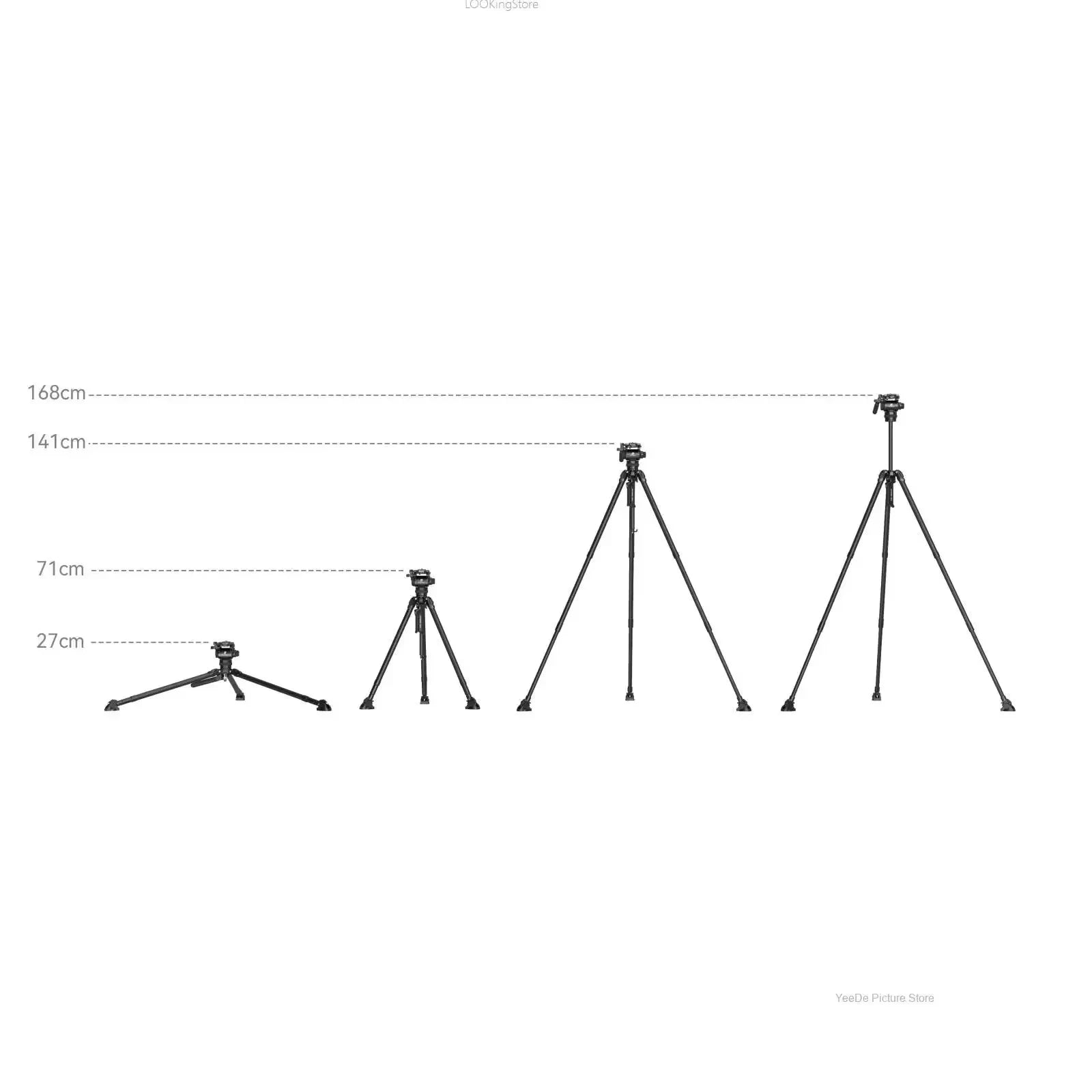 SmallRig X Potato Jet TRIBEX Hydraulic Carbon Fiber Tripod Kit 4259 – Professional Camera Tripod for Outdoor Video - ZAMAR AUDIO SOLUTIONS