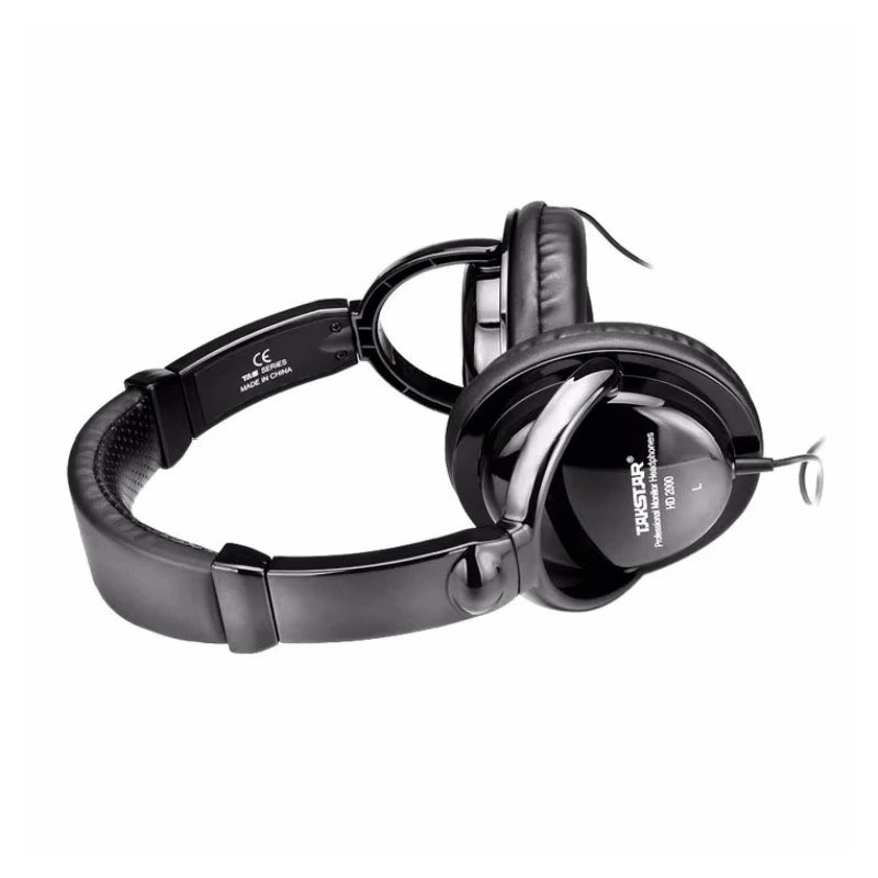 Takstar HD2000 Monitor Headphones – Hi - Fi Stereo Professional Dynamic Headset for Audio Mixing, DJ, and Studio Monitoring - ZAMAR AUDIO SOLUTIONS