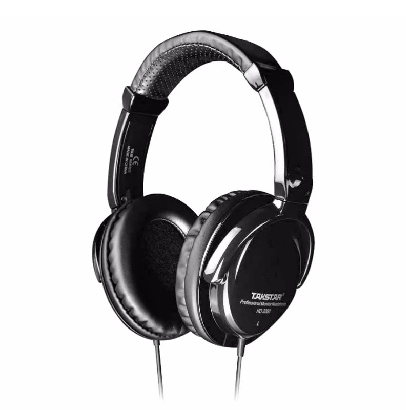 Takstar HD2000 Monitor Headphones – Hi - Fi Stereo Professional Dynamic Headset for Audio Mixing, DJ, and Studio Monitoring - ZAMAR AUDIO SOLUTIONS