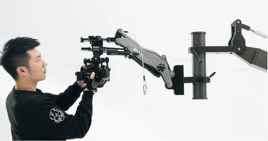 Vaxis MOVMAX N2 Air Arm Car Shooting Anti - Shock Absorbing Hang Arm – 40kg Payload, Compatible with DJI Ronin 2 and FREEFLY MōVI Pro - ZAMAR AUDIO SOLUTIONS