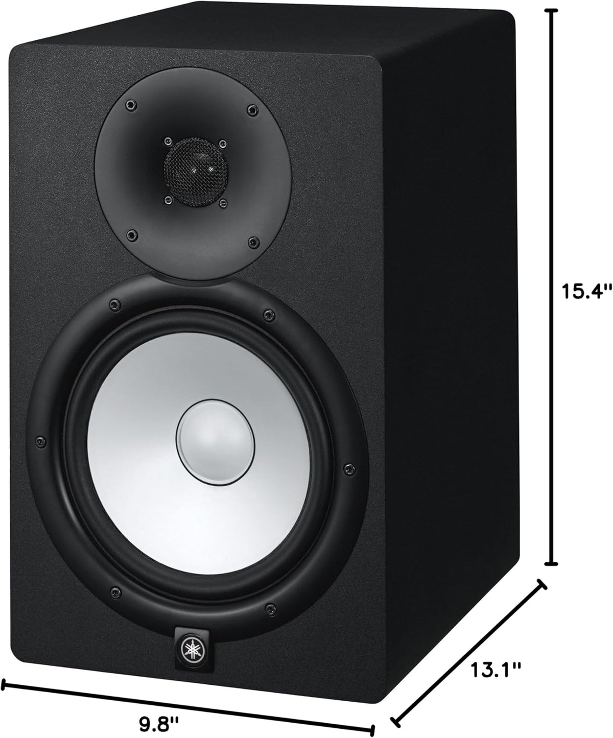 Yamaha HS8 studio monitor Kenya rear panel with XLR and TRS inputs and room control switches