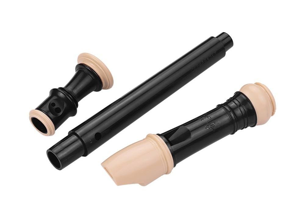 Yamaha YRS-23 soprano recorder Kenya — 3-piece construction disassembled for cleaning