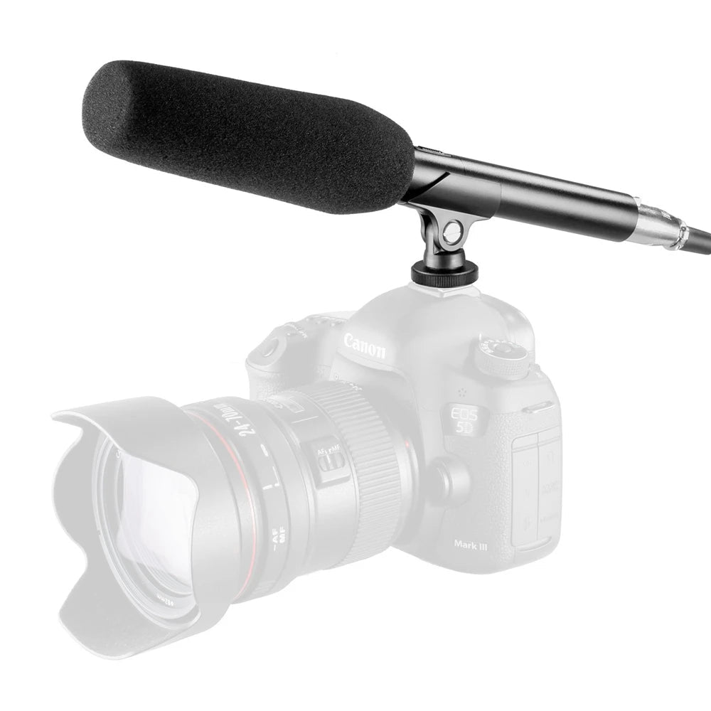 YIXIANG Professional Shotgun Interview Microphone – Directional Condenser Mic for Canon, Nikon, Sony DSLR, and DV Camcorders - ZAMAR AUDIO SOLUTIONS