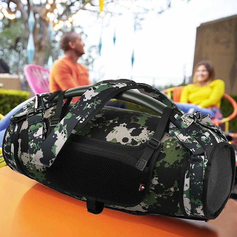 ZOPRORE Travel Carrying Case for JBL Boombox 3 – Portable Waterproof Bluetooth Speaker Cover with Shoulder Strap and Accessory Organizer - ZAMAR AUDIO SOLUTIONS
