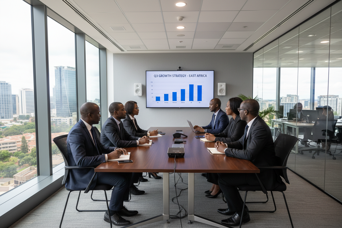 Conference room sound system setup for Kenyan businesses — Zamar Audio Solutions