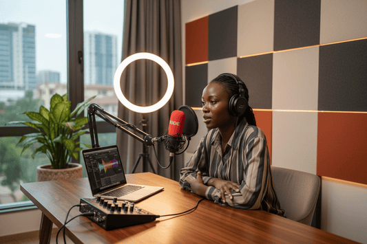 How to Set Up a Podcast Studio in Kenya on Any Budget (2026 Guide) - ZAMAR AUDIO SOLUTIONS