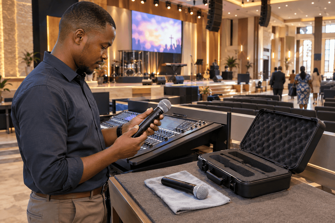 The Church Packed Everything Away. One Microphone Was Still Damp. - ZAMAR AUDIO SOLUTIONS