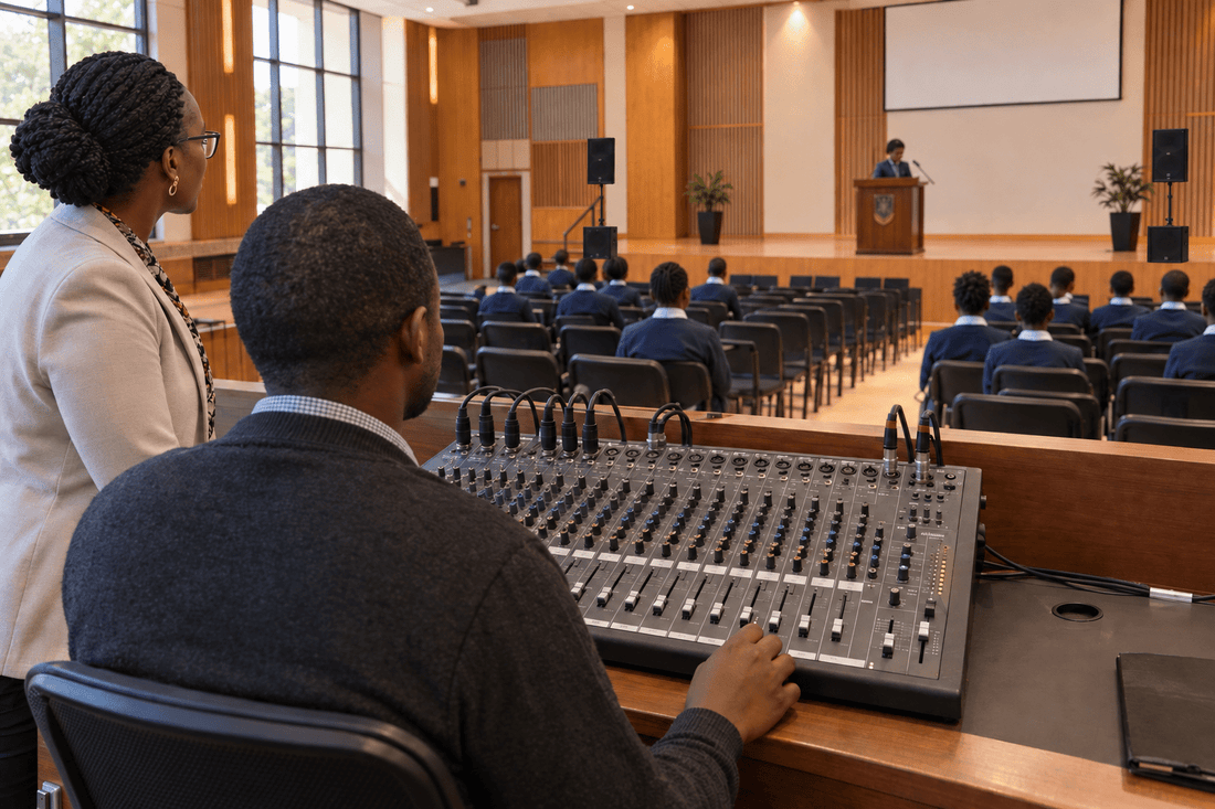 The School Mixer Had Enough Channels. Nobody Knew Which One to Use. - ZAMAR AUDIO SOLUTIONS