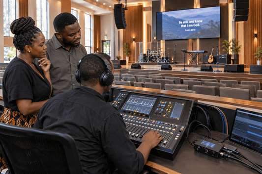 The Worship Team Heard the Recording. The Balance Was Nothing Like Sunday. - ZAMAR AUDIO SOLUTIONS