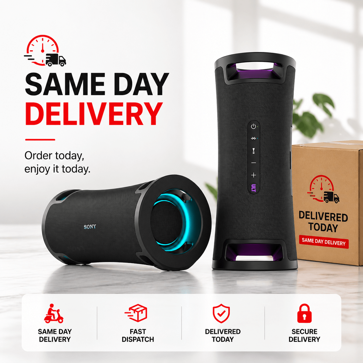 Same Day Delivery - ZAMAR AUDIO SOLUTIONS 