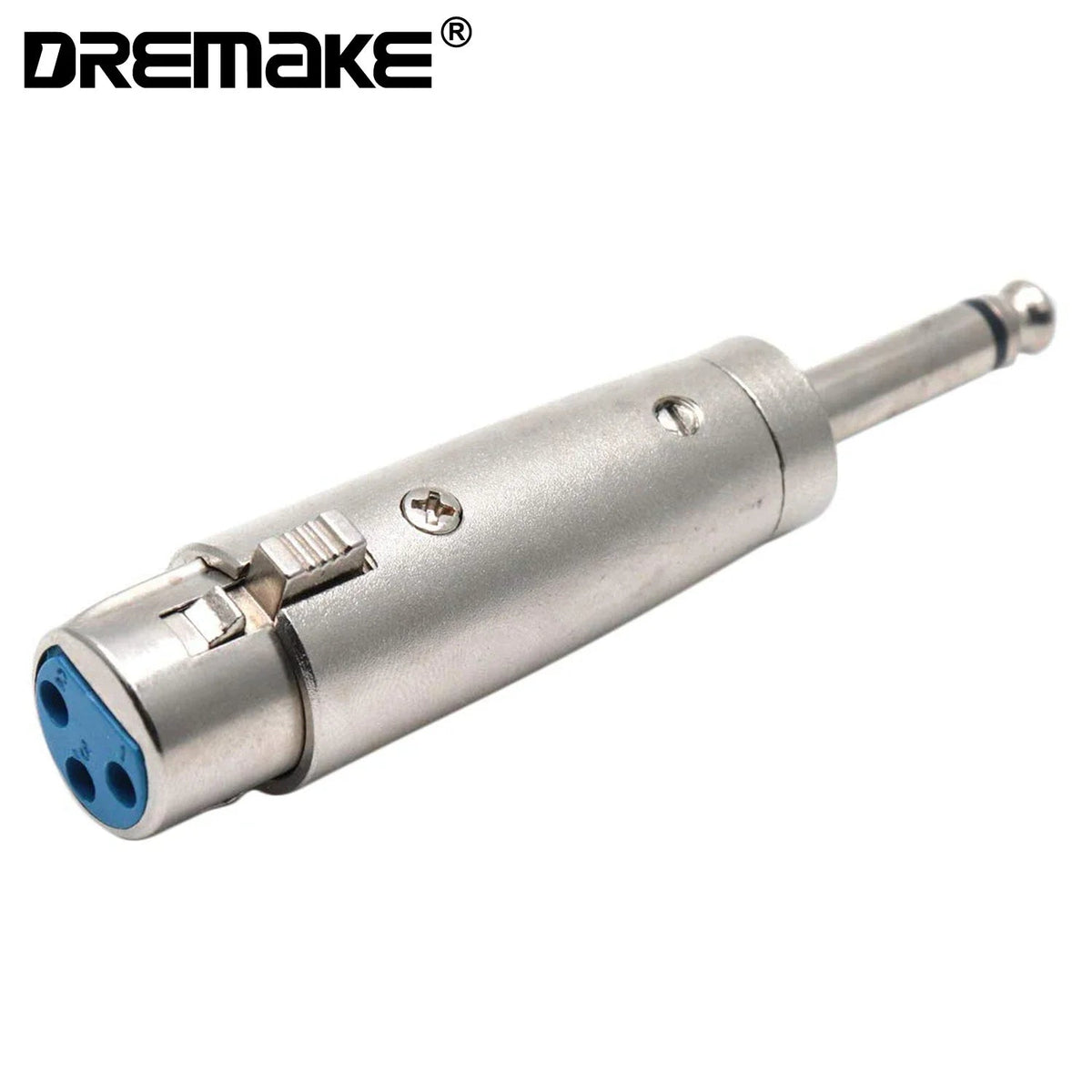 1 PCS 6.35mm Mono Male Plug to 3 Pin XLR Female Jack Adapter – Stereo Audio Mic Converter - ZAMAR AUDIO SOLUTIONS