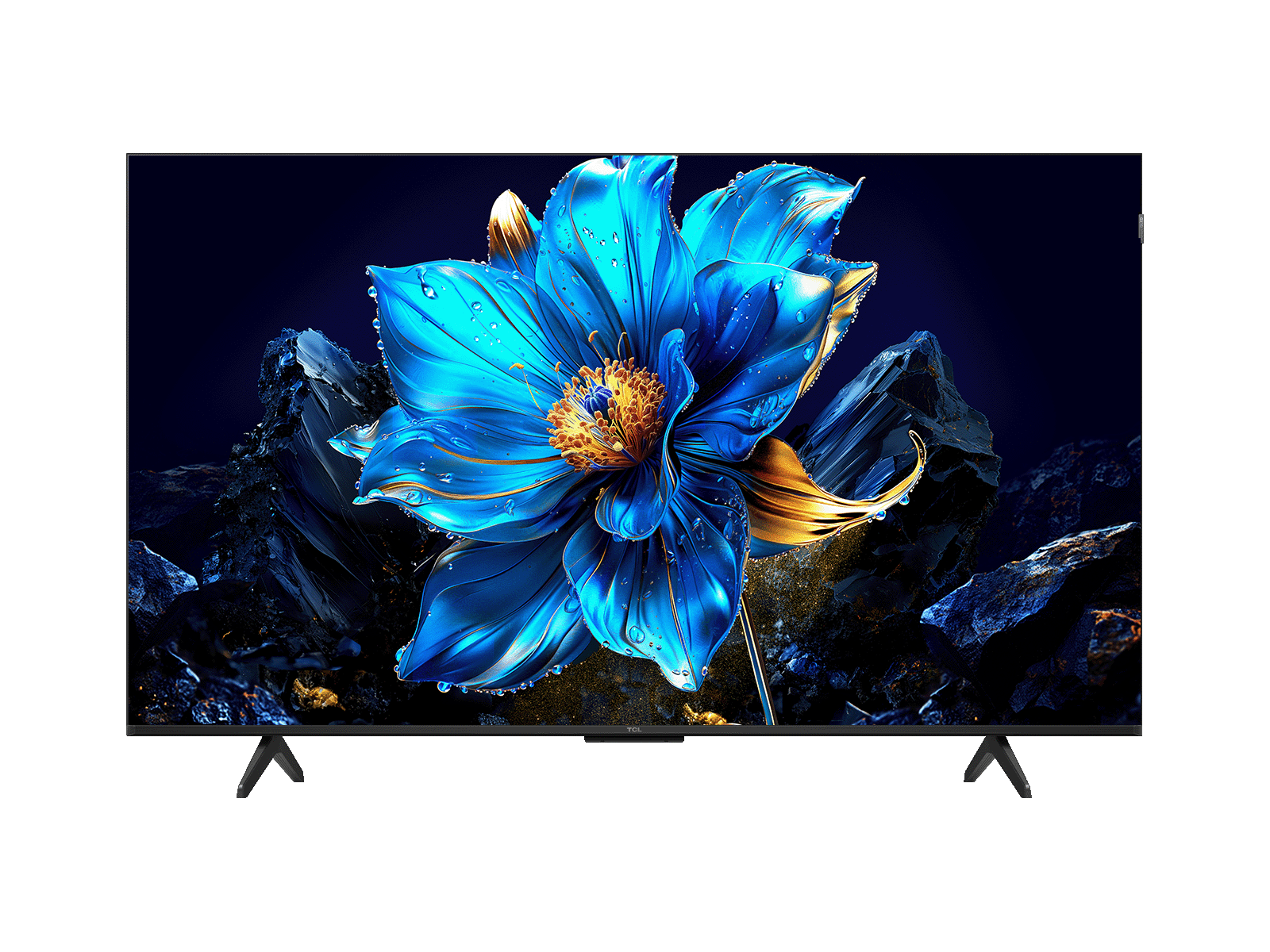 TCL 50T6C 50-inch QLED Smart TV with ultra-slim bezels and metallic finish