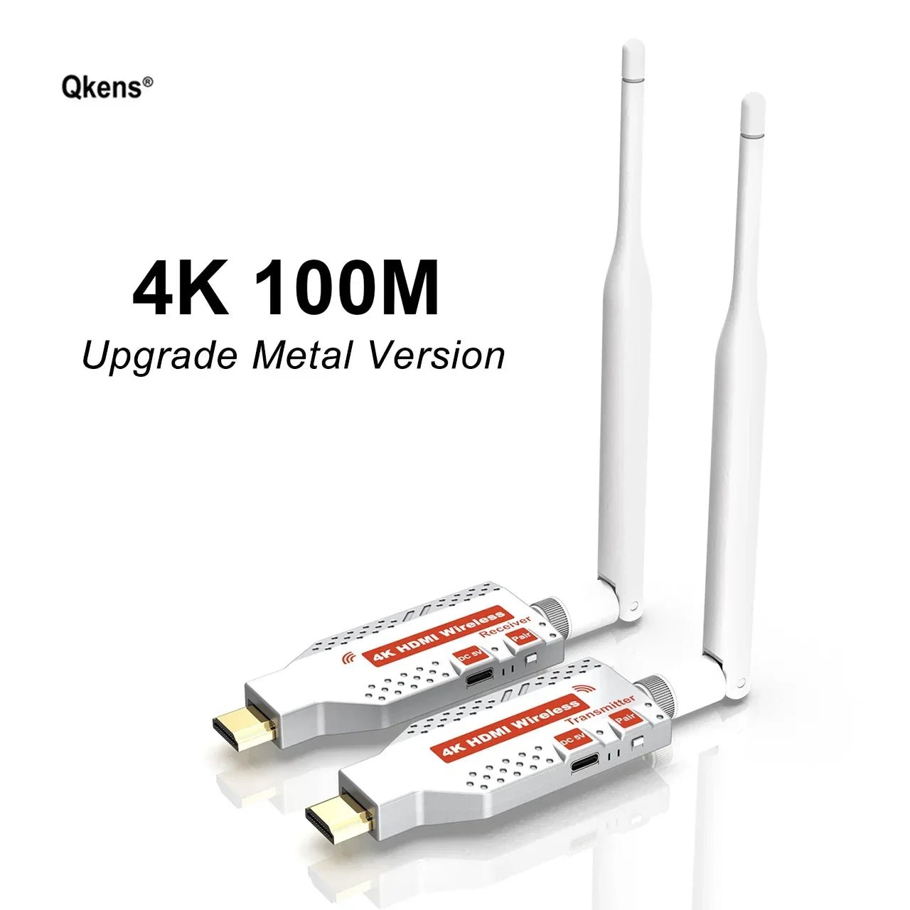1080p 4K HDMI Wireless Video Transmitter Receiver – Display Adapter Extender for Camera, Laptop, PC to TV, Projector (50m/100m/150m) - ZAMAR AUDIO SOLUTIONS