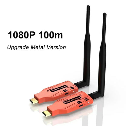 1080p 4K HDMI Wireless Video Transmitter Receiver – Display Adapter Extender for Camera, Laptop, PC to TV, Projector (50m/100m/150m) - ZAMAR AUDIO SOLUTIONS
