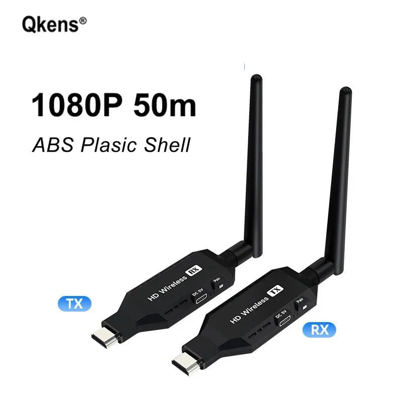 1080p 4K HDMI Wireless Video Transmitter Receiver – Display Adapter Extender for Camera, Laptop, PC to TV, Projector (50m/100m/150m) - ZAMAR AUDIO SOLUTIONS