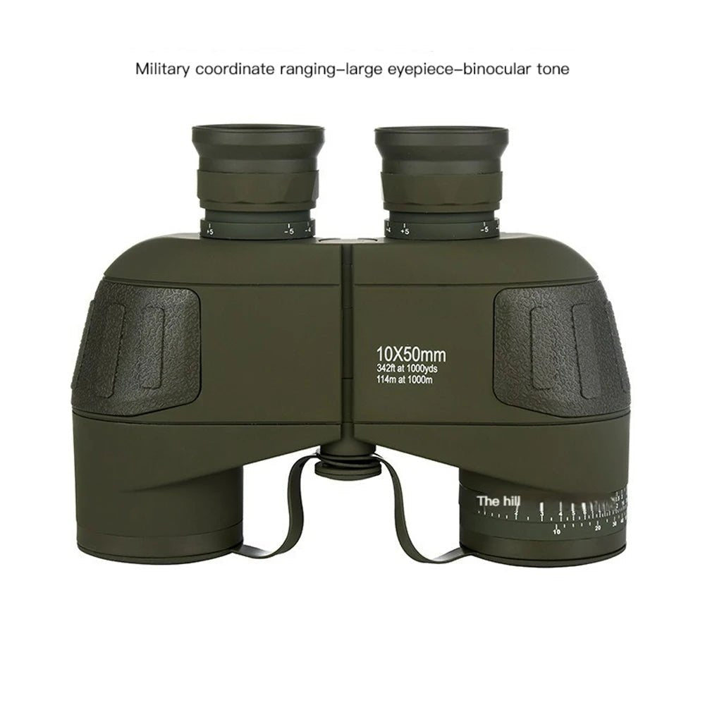 10X50 Military Binoculars – Long Range, Waterproof Anti-Fog with Rangefinder Coordinate, BaK4 Prism for Hunting and Watching - ZAMAR AUDIO SOLUTIONS
