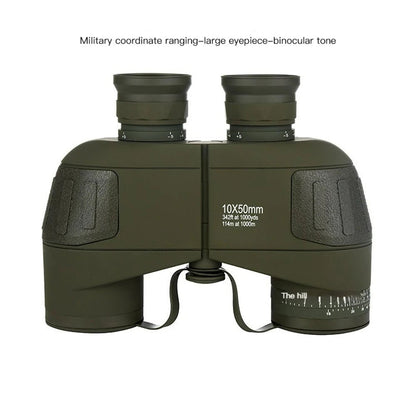 10X50 Military Binoculars – Long Range, Waterproof Anti-Fog with Rangefinder Coordinate, BaK4 Prism for Hunting and Watching - ZAMAR AUDIO SOLUTIONS