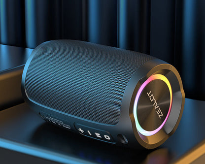 ZEALOT S49 Portable Bluetooth Speaker – 10W Waterproof, Long Battery, LED Lights (Nairobi Delivery)