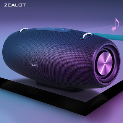 ZEALOT S67 — 60W Waterproof Bluetooth Speaker, 14000mAh Battery, Bluetooth 5.3, Nairobi Delivery