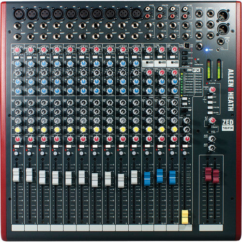 Allen & Heath ZED‑16FX — 16‑Channel Professional Mixer with FX, Nairobi Delivery