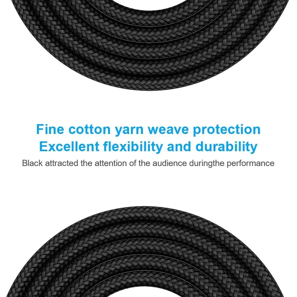 1/4 Inch Right Angled to Straight Guitar Cable – TS 6.35mm Male Instrument Mono 6.5mm Cord for Electric Guitar, Mandolin, Pro Audio - ZAMAR AUDIO SOLUTIONS