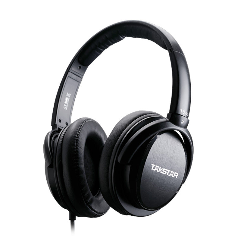 Takstar TS-450 studio headphones Kenya — 3/4 angle view showing padded headband and leatherette ear cups