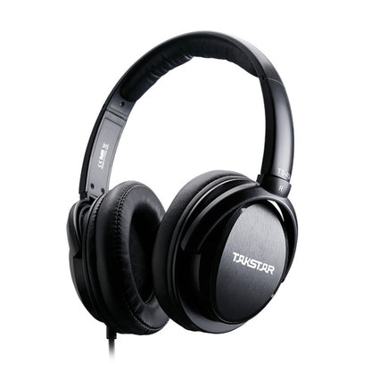 Takstar TS-450 studio headphones Kenya — 3/4 angle view showing padded headband and leatherette ear cups