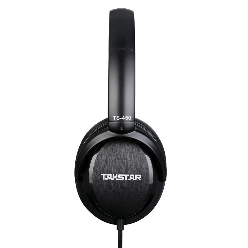 Takstar TS-450 studio headphones Kenya — left ear cup side profile with TS-450 model label visible