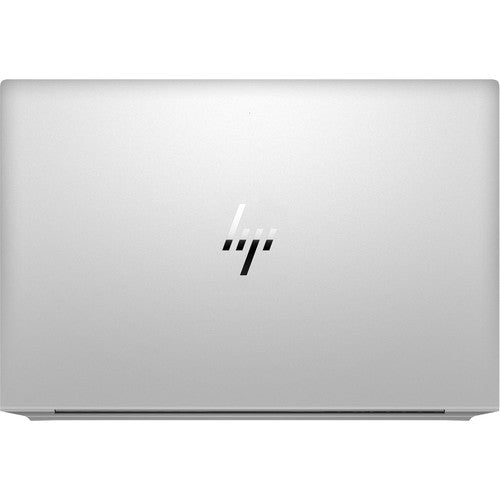 HP EliteBook 830 G7 Kenya top-down closed lid view showing silver aluminium chassis and HP logo