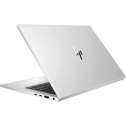 HP EliteBook 830 G7 Kenya rear lid view showing silver aluminium chassis and HP logo
