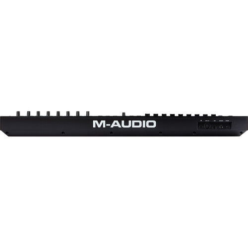M-Audio Oxygen Pro 49 Kenya rear panel showing USB port and connectivity on black chassis