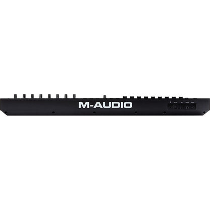 M-Audio Oxygen Pro 49 Kenya rear panel showing USB port and connectivity on black chassis