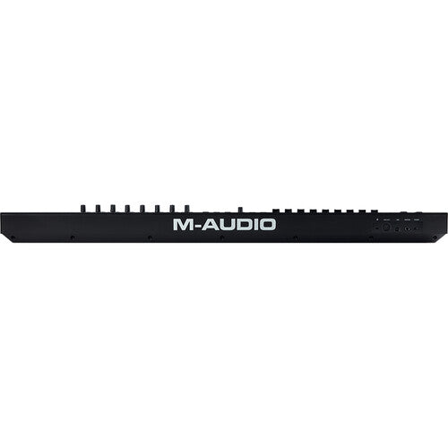 M-Audio Oxygen Pro 61 Kenya — rear panel view showing M-Audio branding, USB and MIDI ports